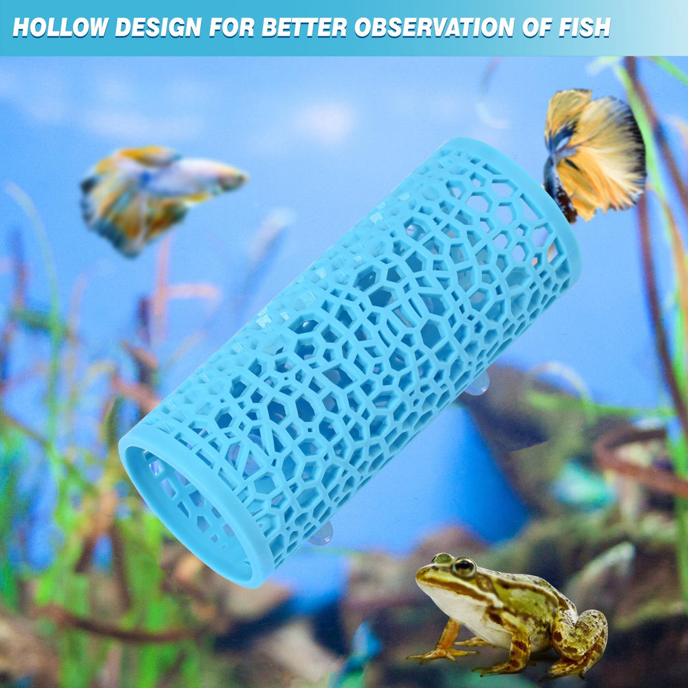 Túnel de coral Abizoo compatible con betta, pez guppy y tetras