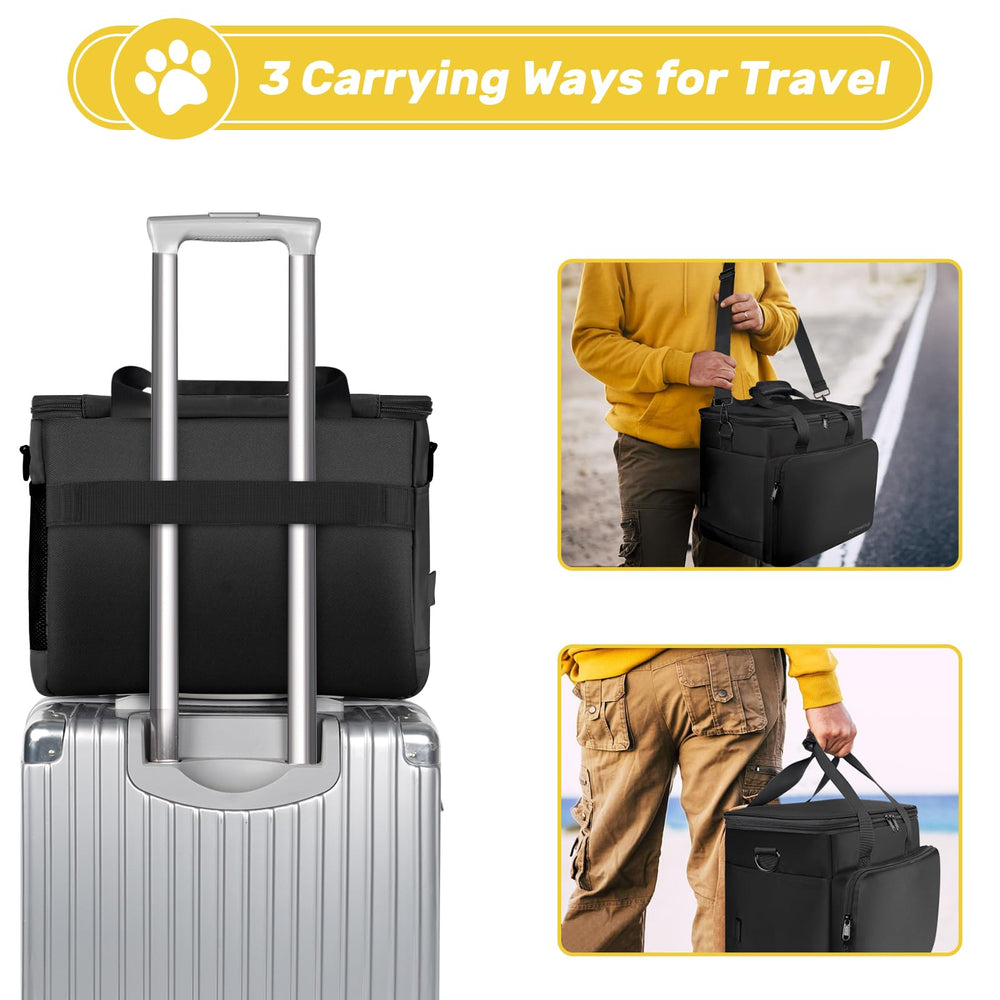 Abrimelodi set de viaje con divisor ajustable para adaptar el interior.
