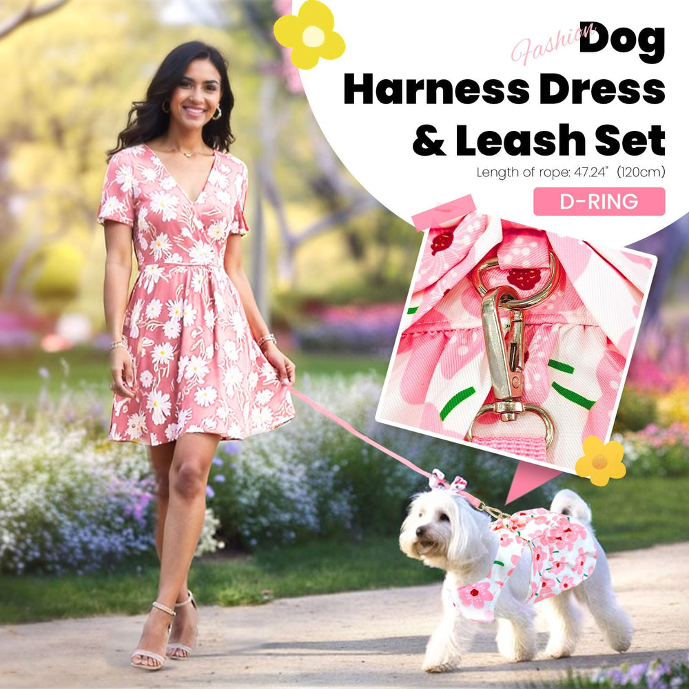 abrrlo vestido perrito botones ajustables, ajuste perfecto para tallas pequeñas.