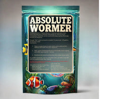 Composición de Absolute Wormer con Flubendazol y carbonato de calcio para ajuste de pH