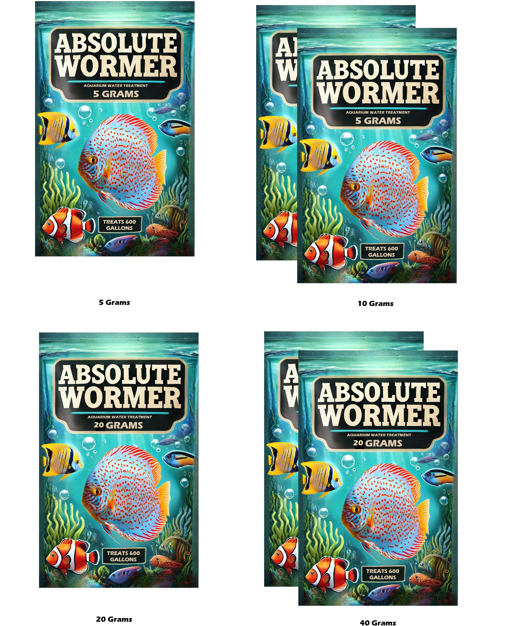 Absolute Wormer en acuario con plantas, tratamiento seguro para peces
