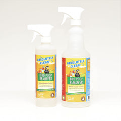 Absolutely Clean Amazing Bird Poop Remover, uso en interiores, elimina olores y manchas con enzimas naturales