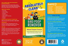 Absolutely Clean Amazing Bird Poop Remover tapicería: elimina manchas y olores