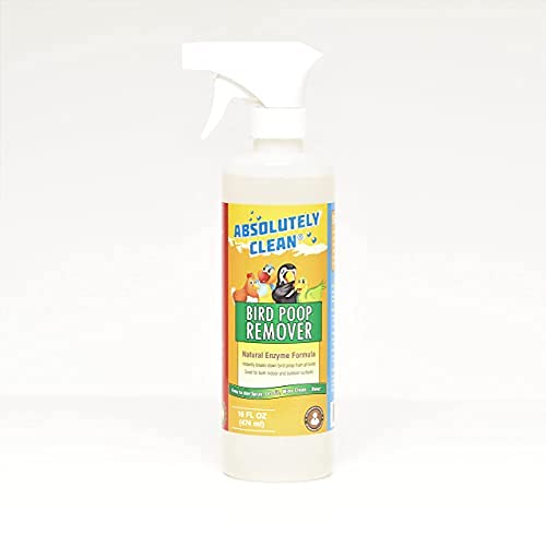 Absolutely Clean limpiador excrementos de pájaro, botella rociadora, acción rápida.