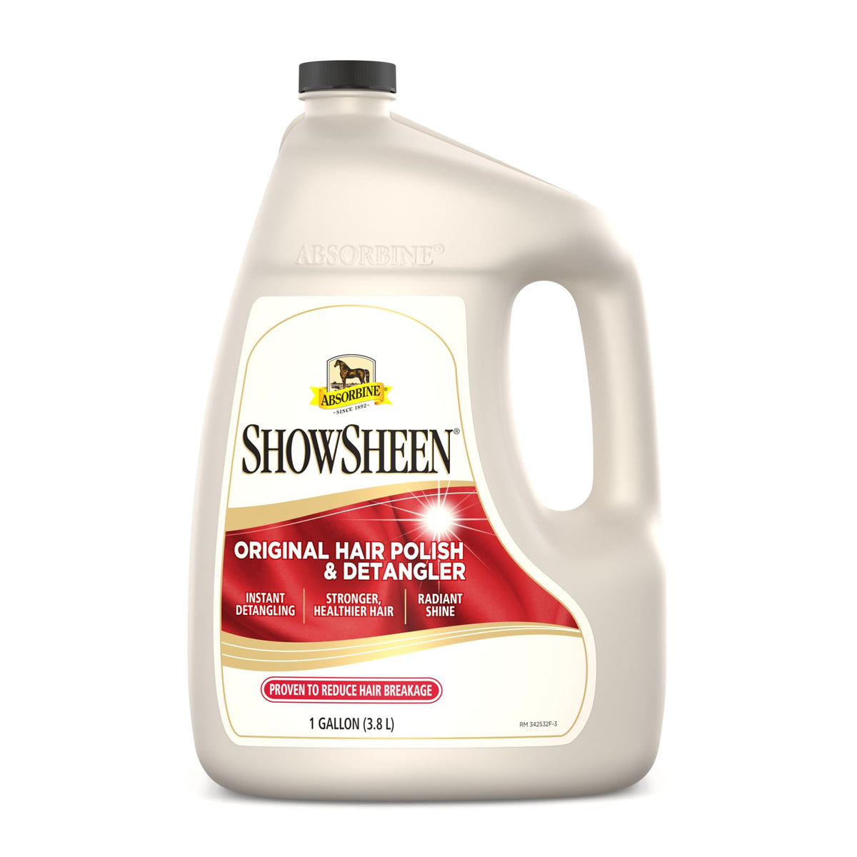 Absorbine ShowSheen en la botella-128oz para sesiones de grooming sostenidas