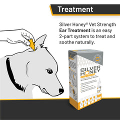 Absorbine Silver Honey gotas para oídos, uso seguro en casa.