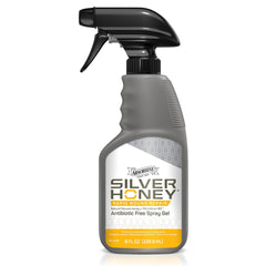 Absorbine Silver Honey: botella rociadora para cuidado suave de heridas.