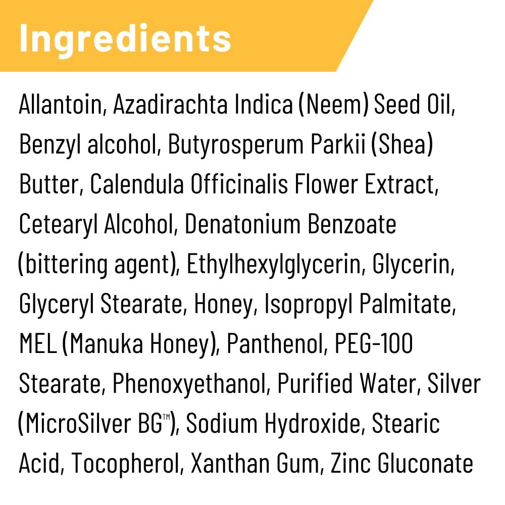 Absorbine Silver Honey Ungüento para heridas superficiales en perros y gatos