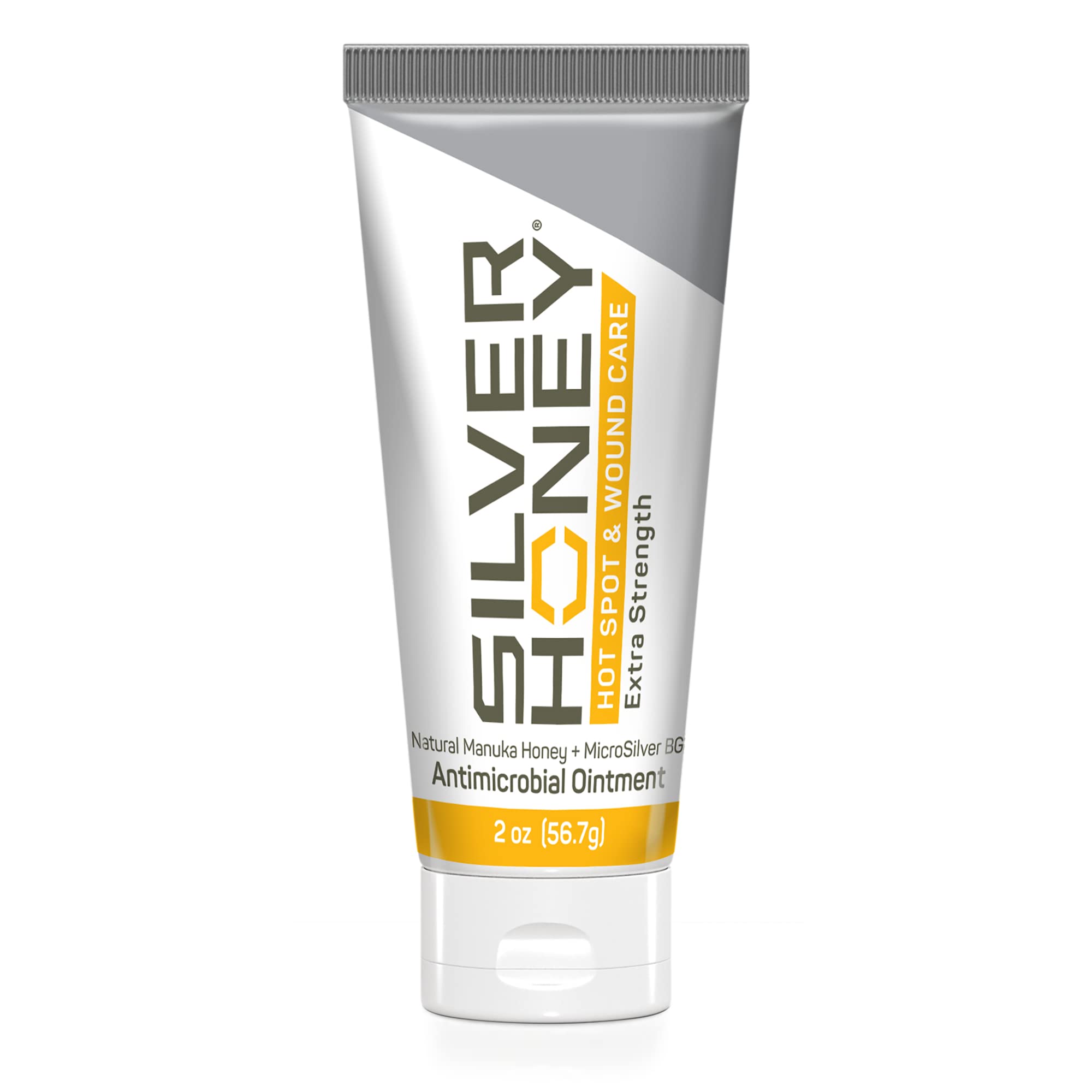 Absorbine Silver Honey Ungüento en tubo de 2 oz para heridas de mascotas