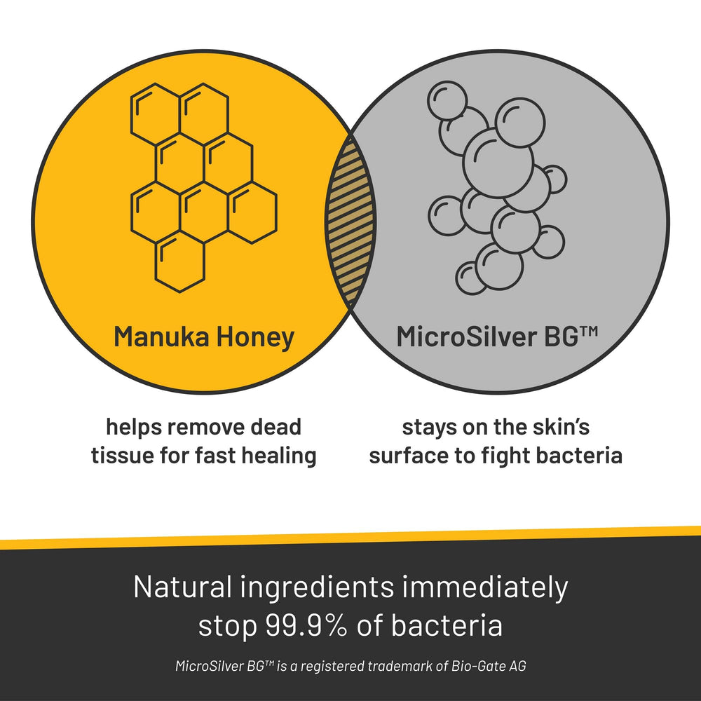 Absorbine Silver Honey Ungüento de uso diario en piel irritada