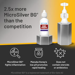 Absorbine Silver Honey para perros, cuidado de oídos en casa.