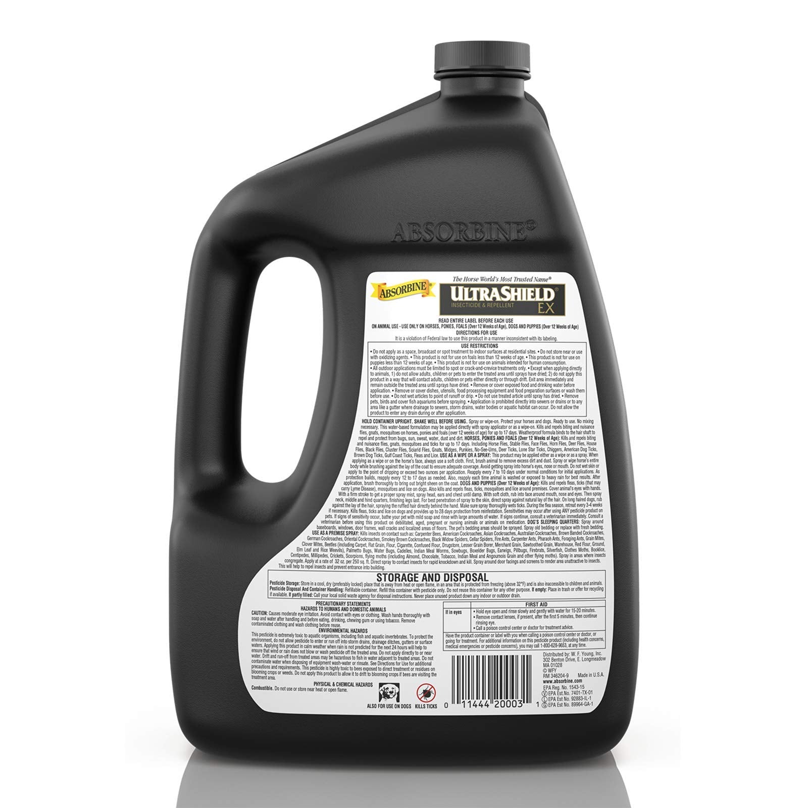 Absorbine UltraShield EX listo para usar, sin mezclar.