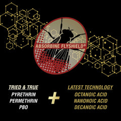 Absorbine UltraShield Gold: boquilla de pulverización para aplicación rápida.