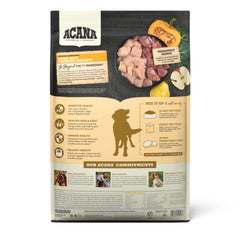 ACANA Alimento Seco Sin Granos con Pollo, Pavo y Huevos Libres de Jaula para perros.