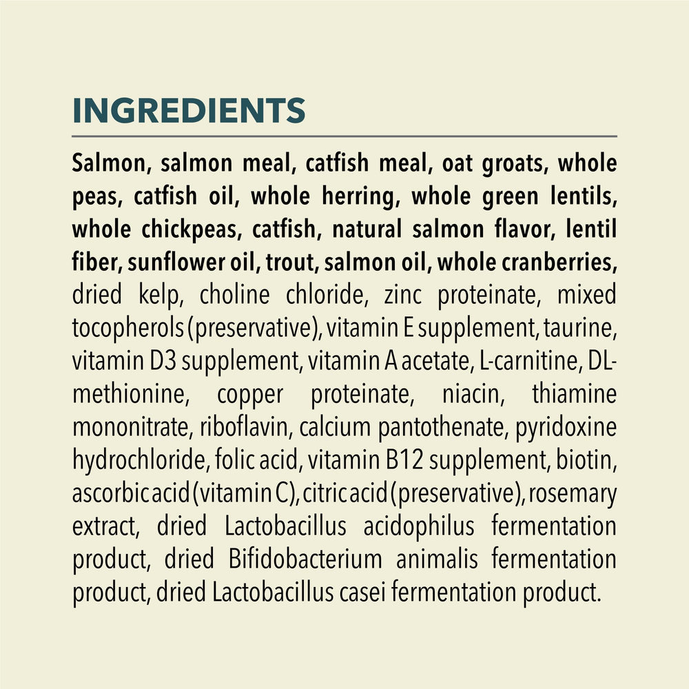 ACANA Bountiful Catch aporta Omega-3 y Omega-6 para piel y ojos saludables.