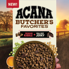 ACANA Butcher's Favorites trozos-cerdo-yorkshire: sabor y textura agradables.