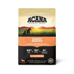 ACANA cachorros sin granos, bolsa 4,5 lb, base proteica para crecimiento saludable