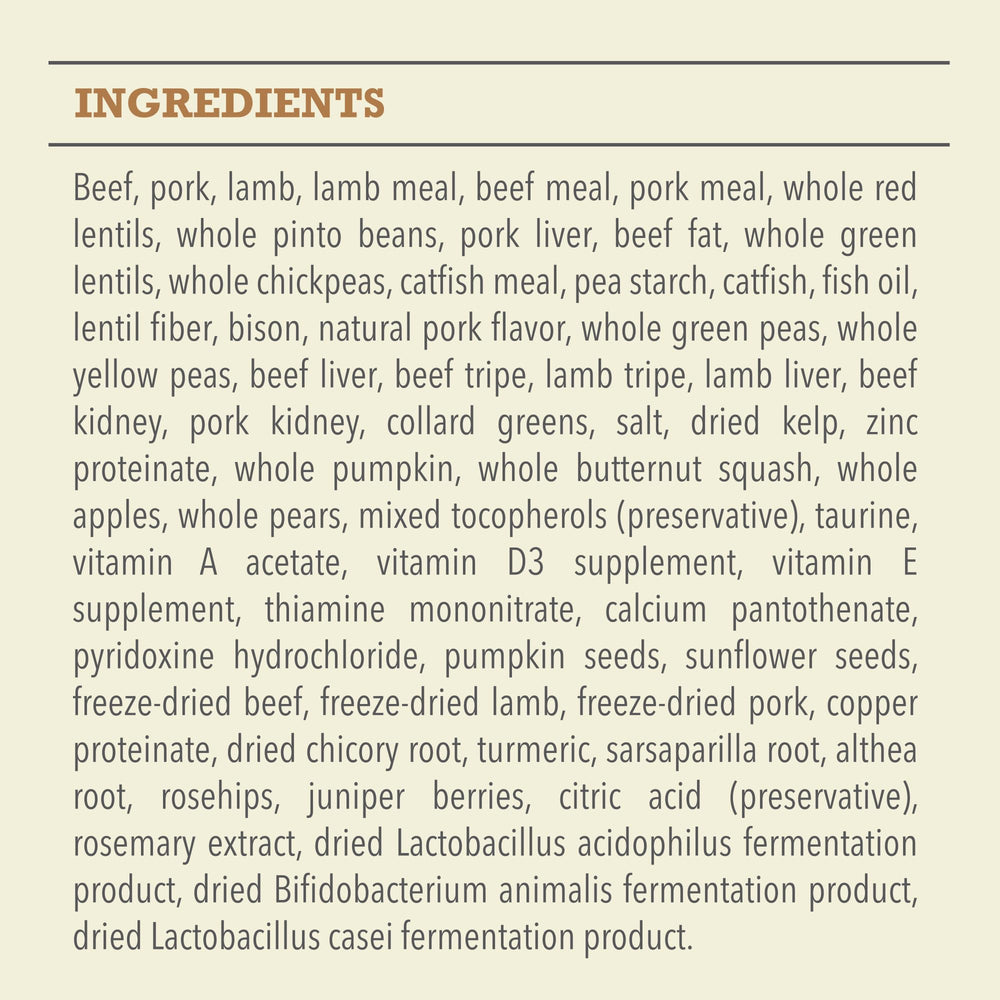 ACANA Ingredientes frescos preservados por refrigeración.