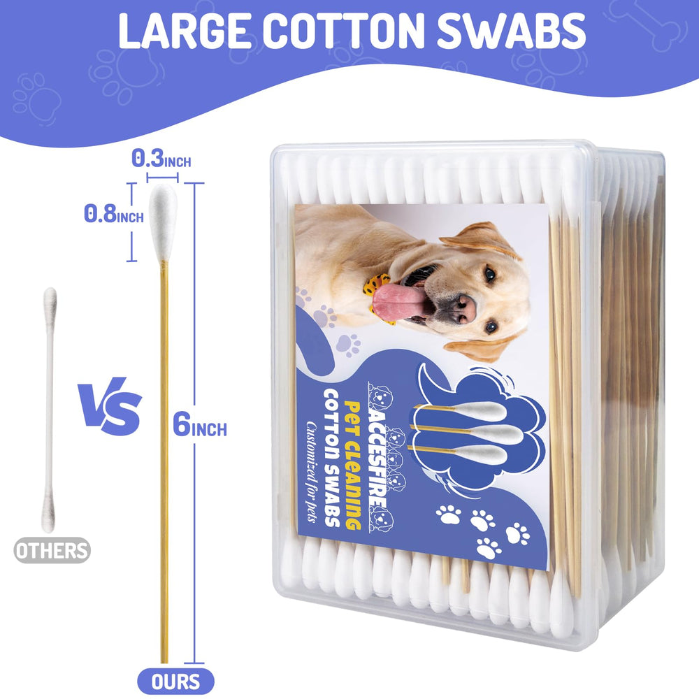 Accesfire pack 300 bastoncillos grandes para perro en estuche.