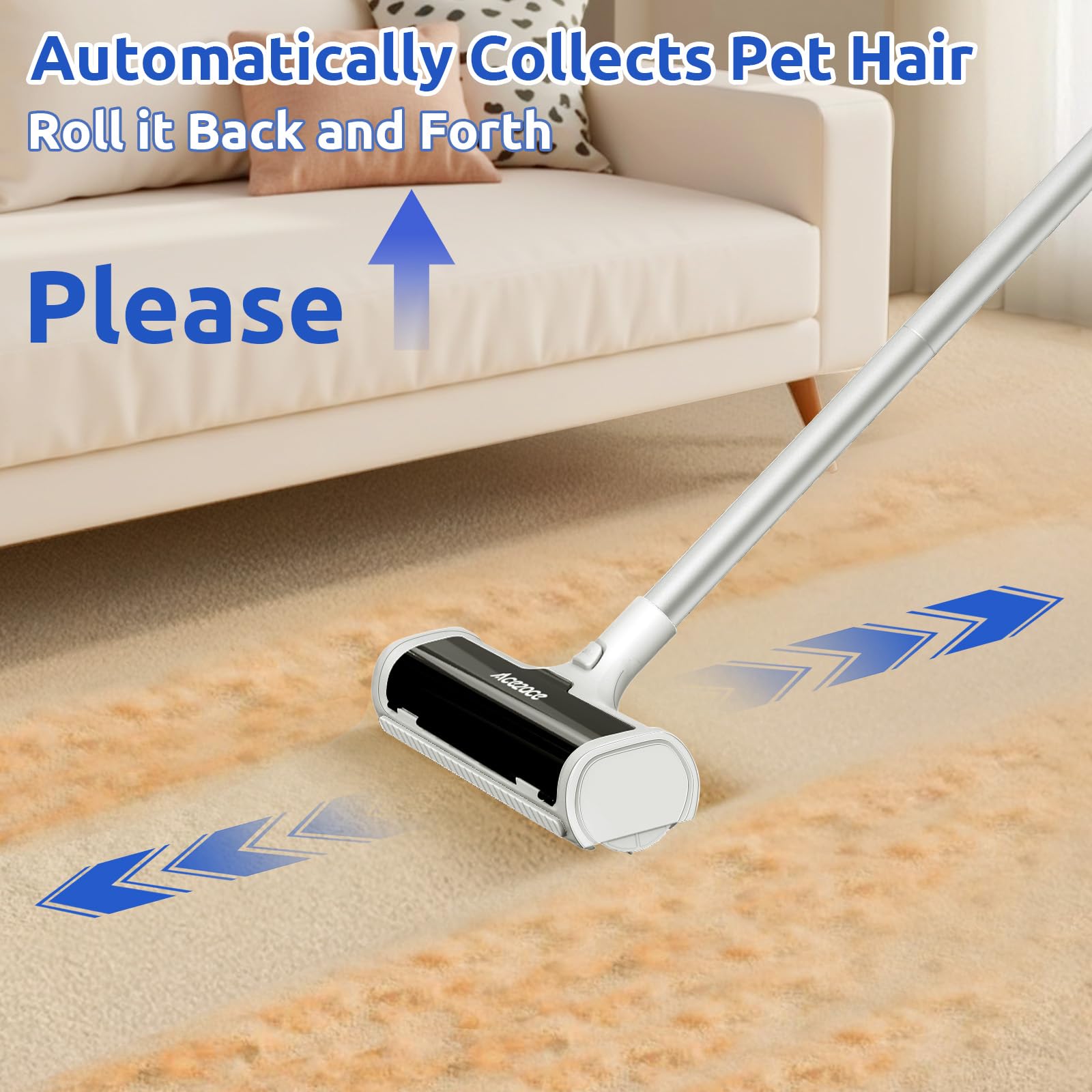 ACE2ACE A3 Pro colección de pelo de mascotas sin desperdicios