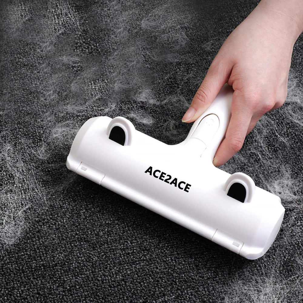 ACE2ACE diseño ergonómico facilita quitar pelo de mascota con comodidad.