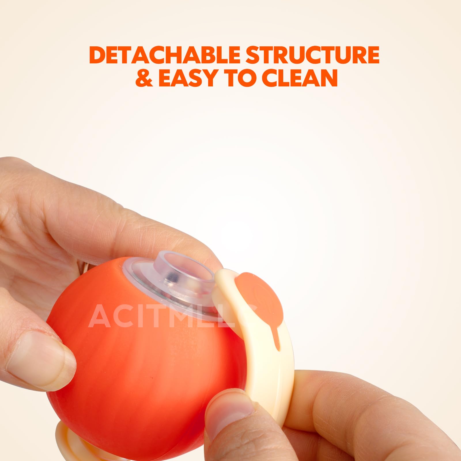 ACITMLLC bola de rebote resistente, soporta juego suave y sesiones largas.