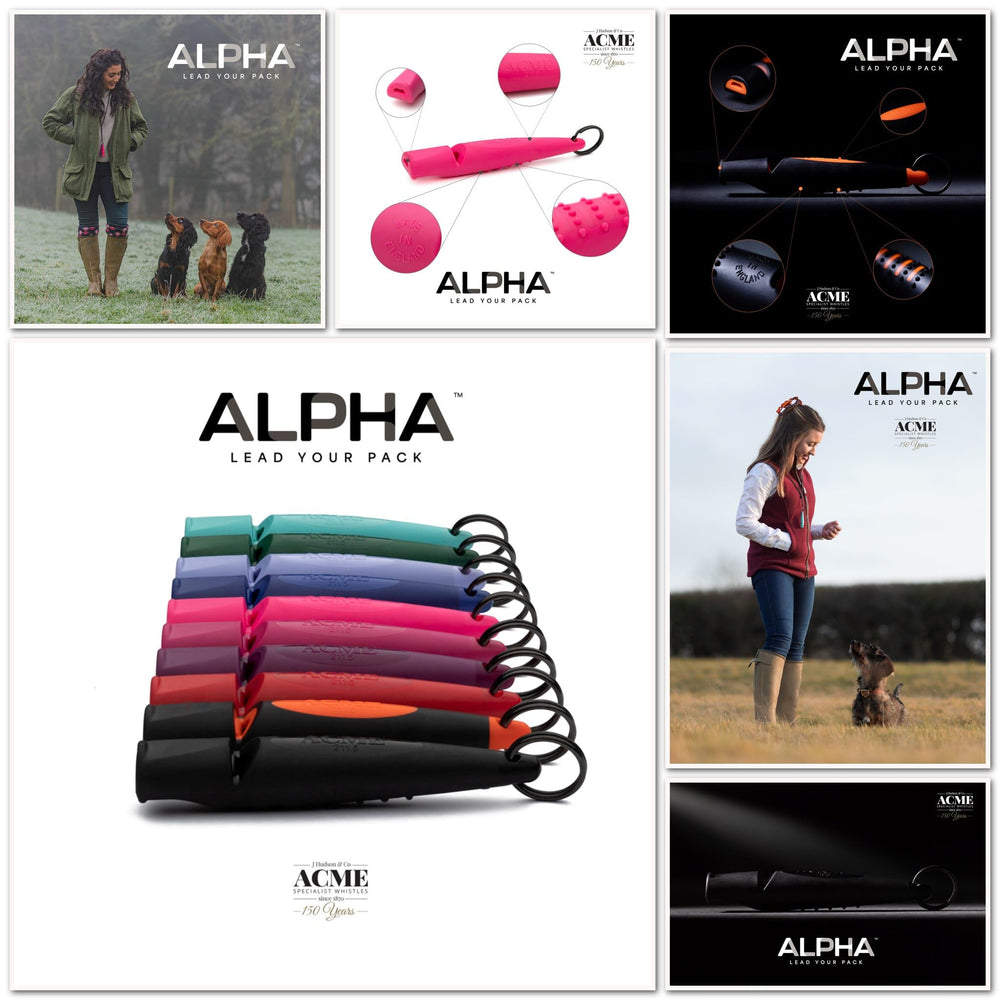 ACME Alpha 211.5 silbato con agarre ergonómico para manejo suave en cualquier condición