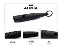 ACME Alpha 211.5 silbato para perros grandes, alcance largo y señal clara