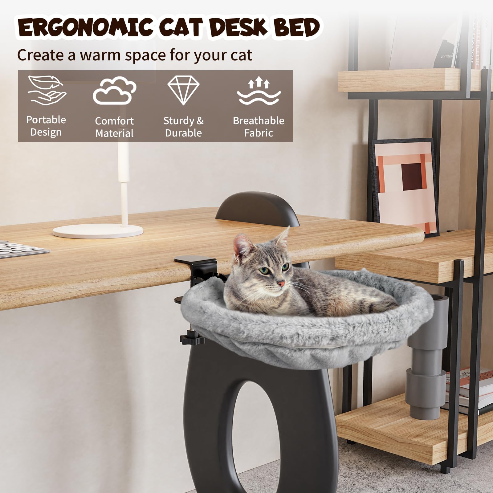Soporte Acools para gatos hasta 20 kg brinda seguridad y estabilidad