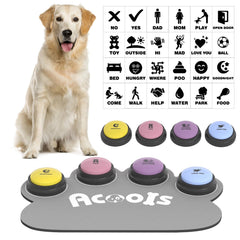 Acools: conjunto de 4 botones parlantes para perros mejora la comunicación en casa