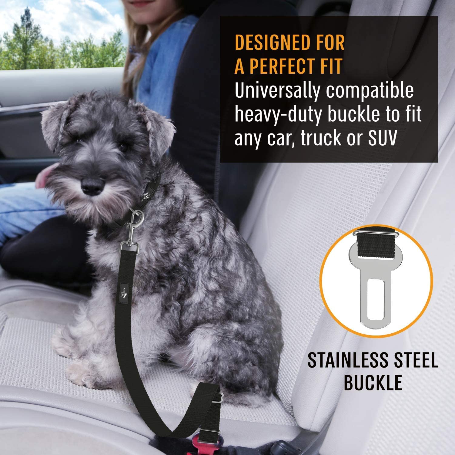 Active Pets ajuste universal para coches y camionetas, instalación rápida