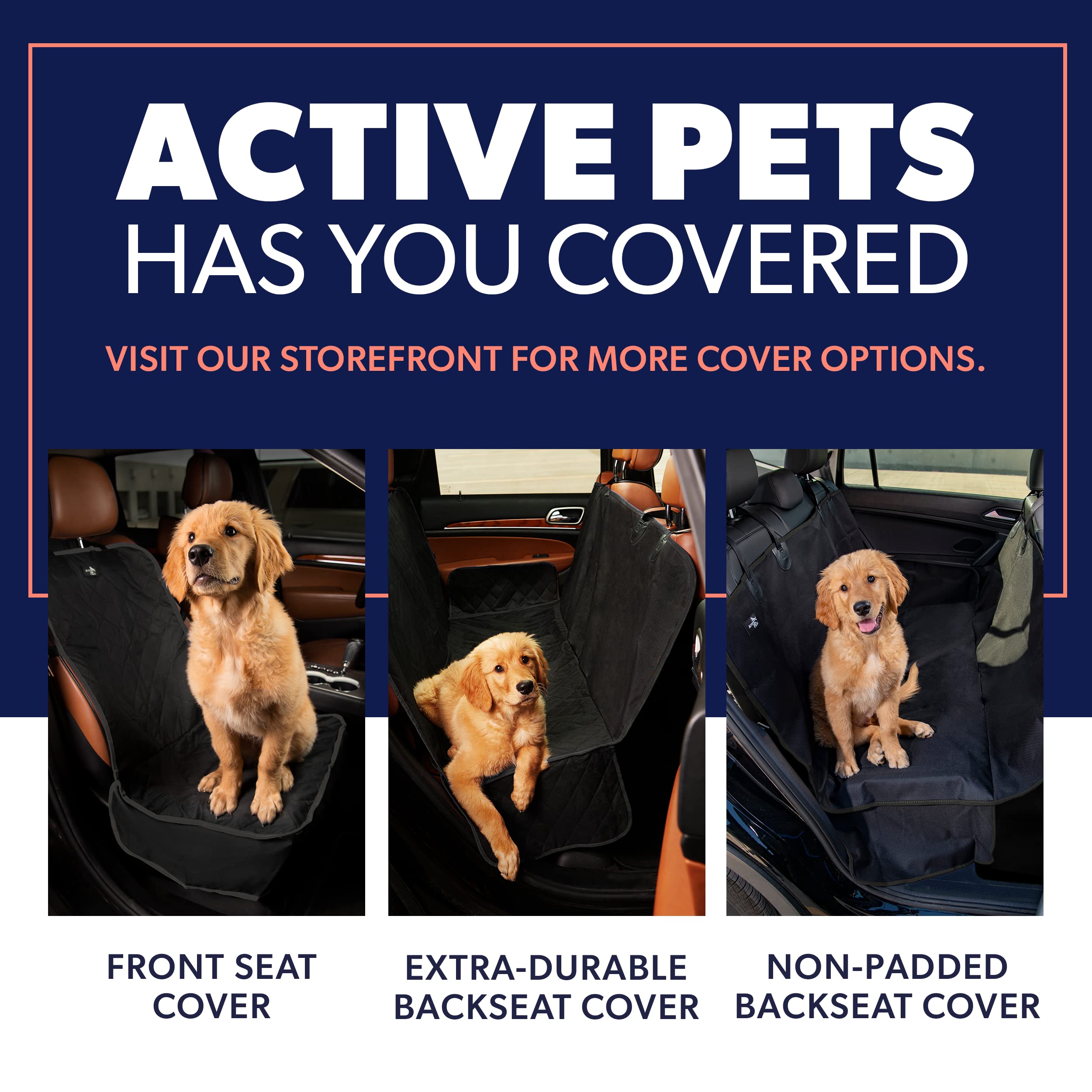 Active Pets compatible con la mayoría de vehículos traseros para todos los coches.