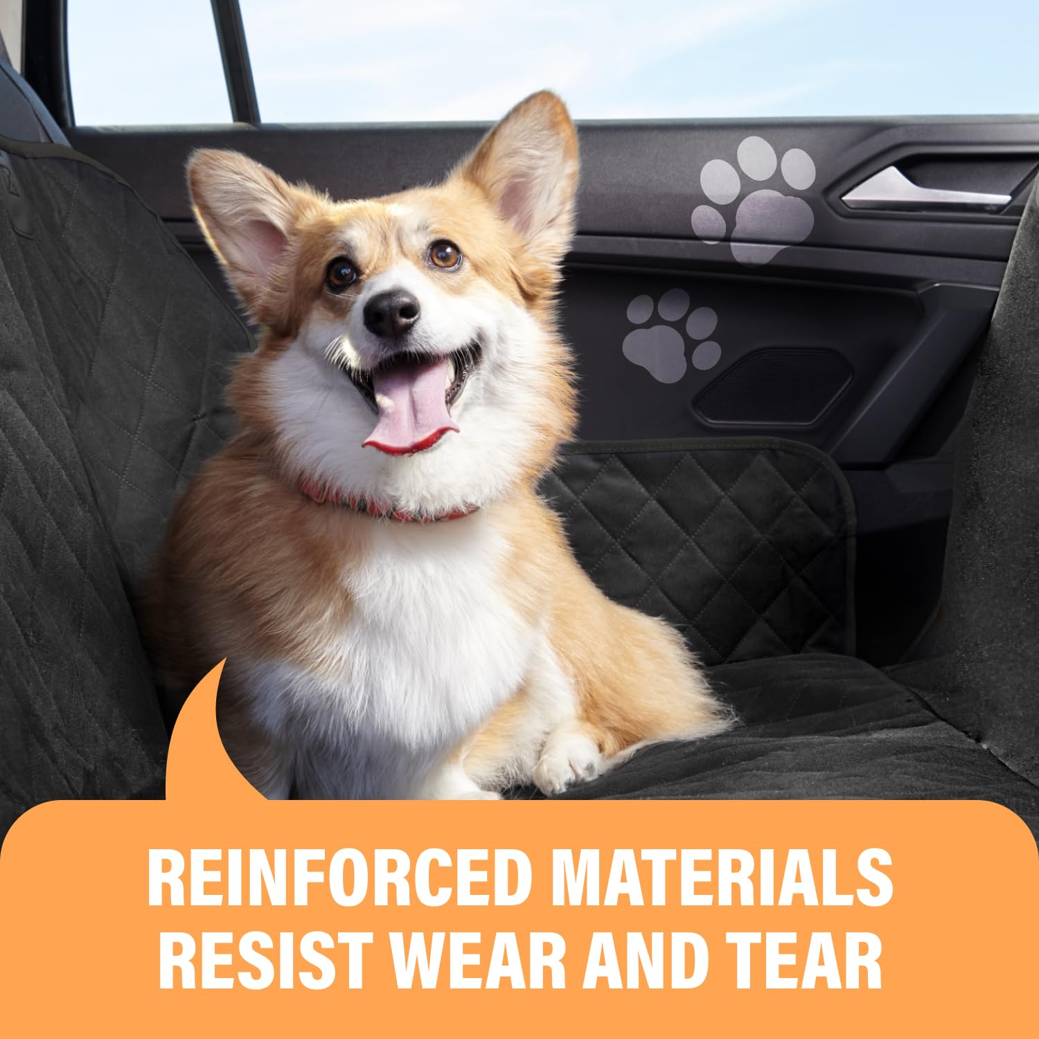 Active Pets tela impermeable 600D Oxford evita manchas y derrames en viajes.
