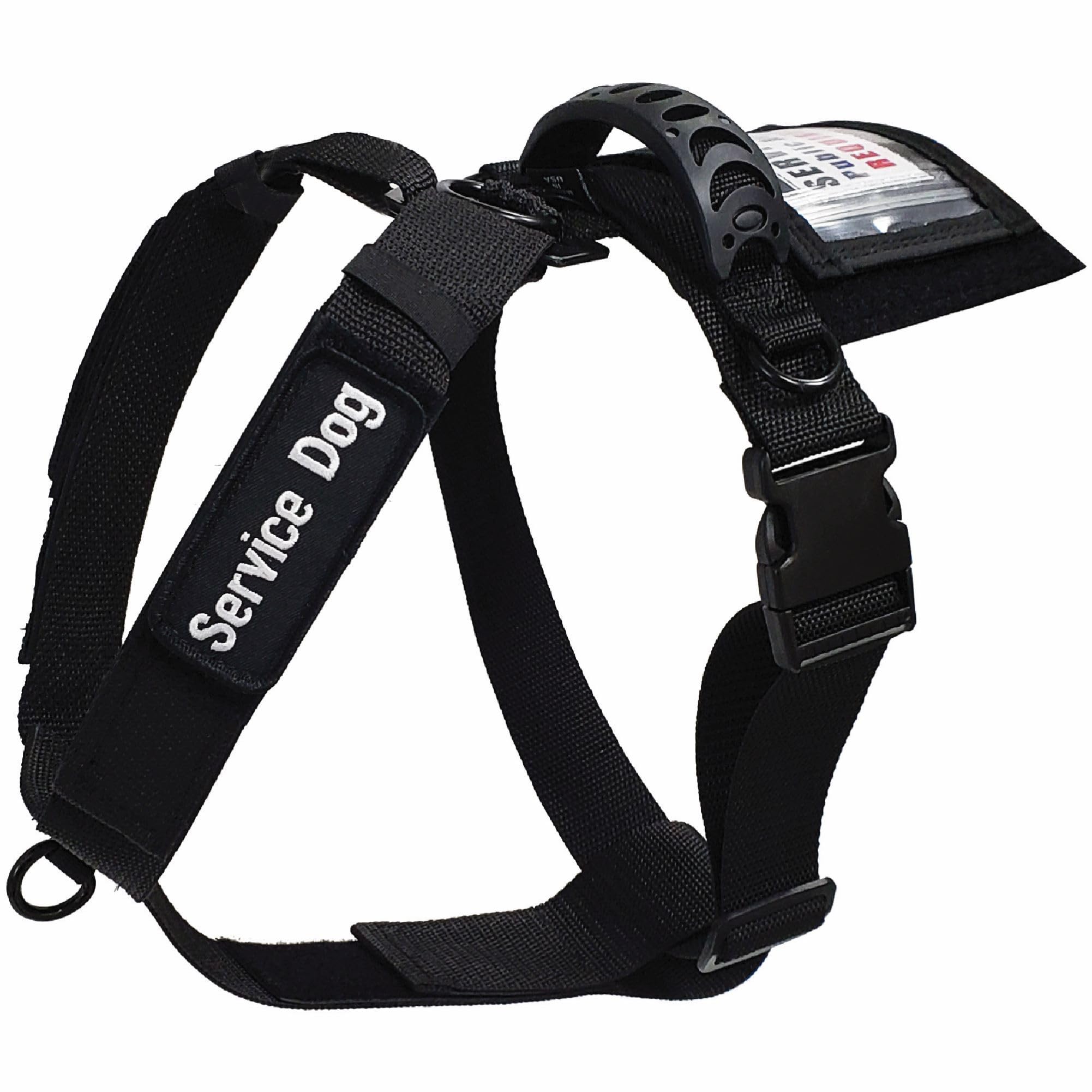 ActiveDogs chaleco con anilla D frontal para control y guía.