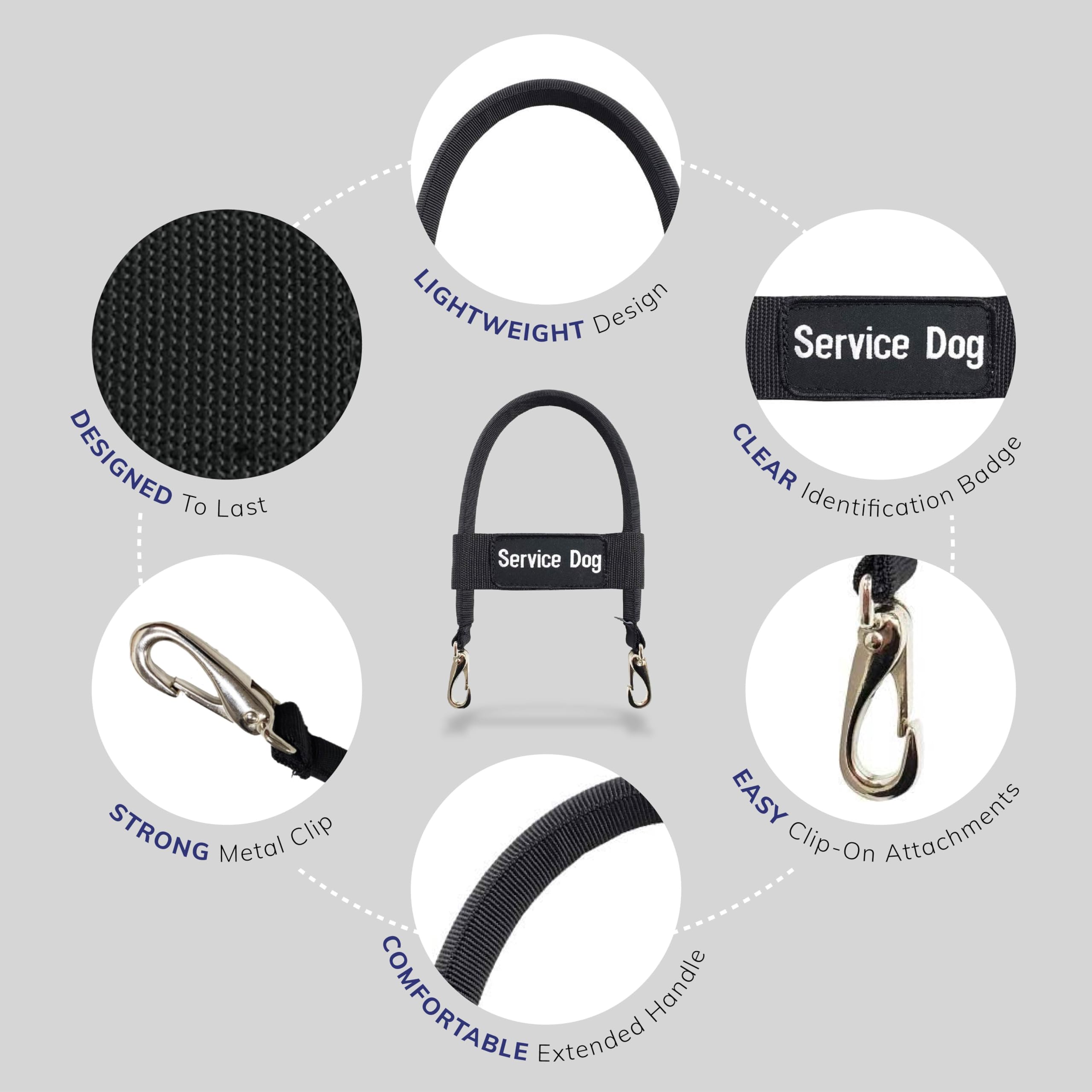 ActiveDogs: banda de identificación para perro de servicio facilita reconocimiento.