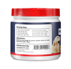 Geneflora de ActivHealth: mezcla multi-especies para perros, gatos y conejos.
