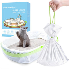 ACXZYYJ bolsas de arena para gato grandes 36x19, evitan filtraciones y facilitan la limpieza.