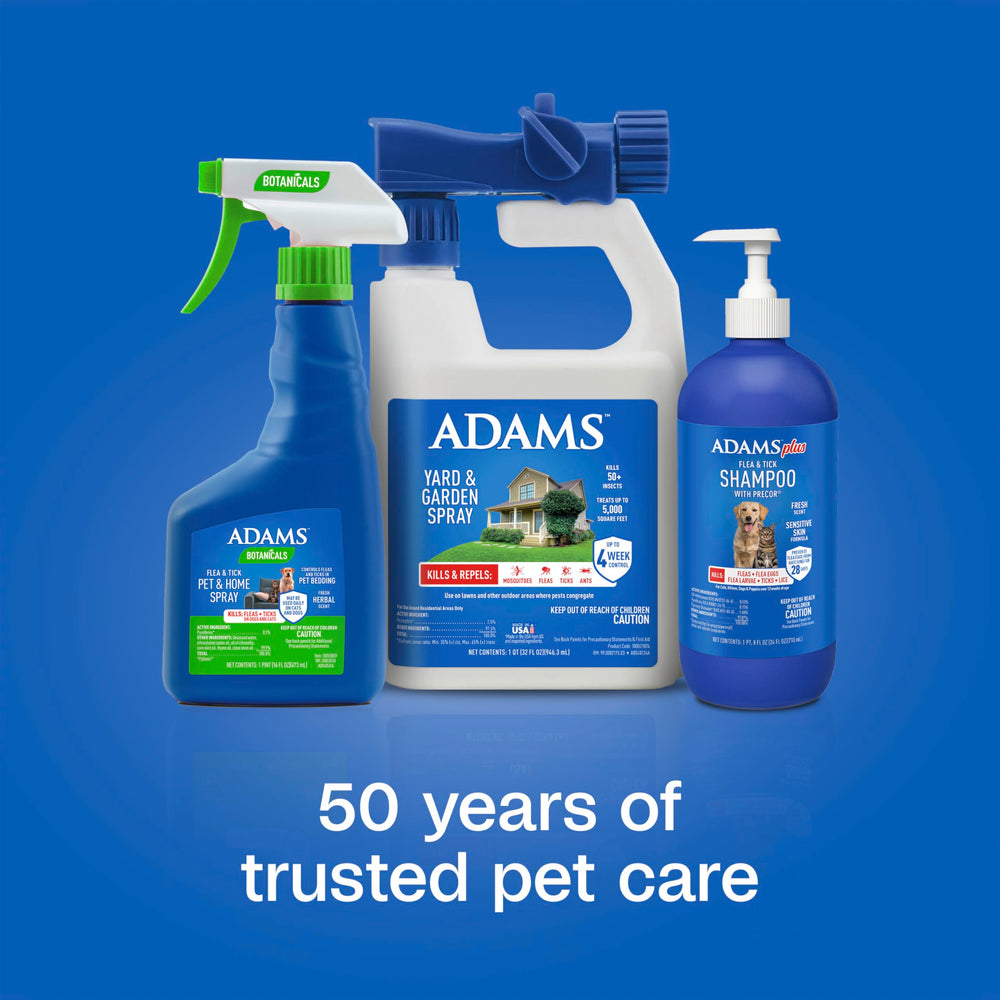 ADAMS Plus Champú facilita cepillado gracias a su acondicionamiento.