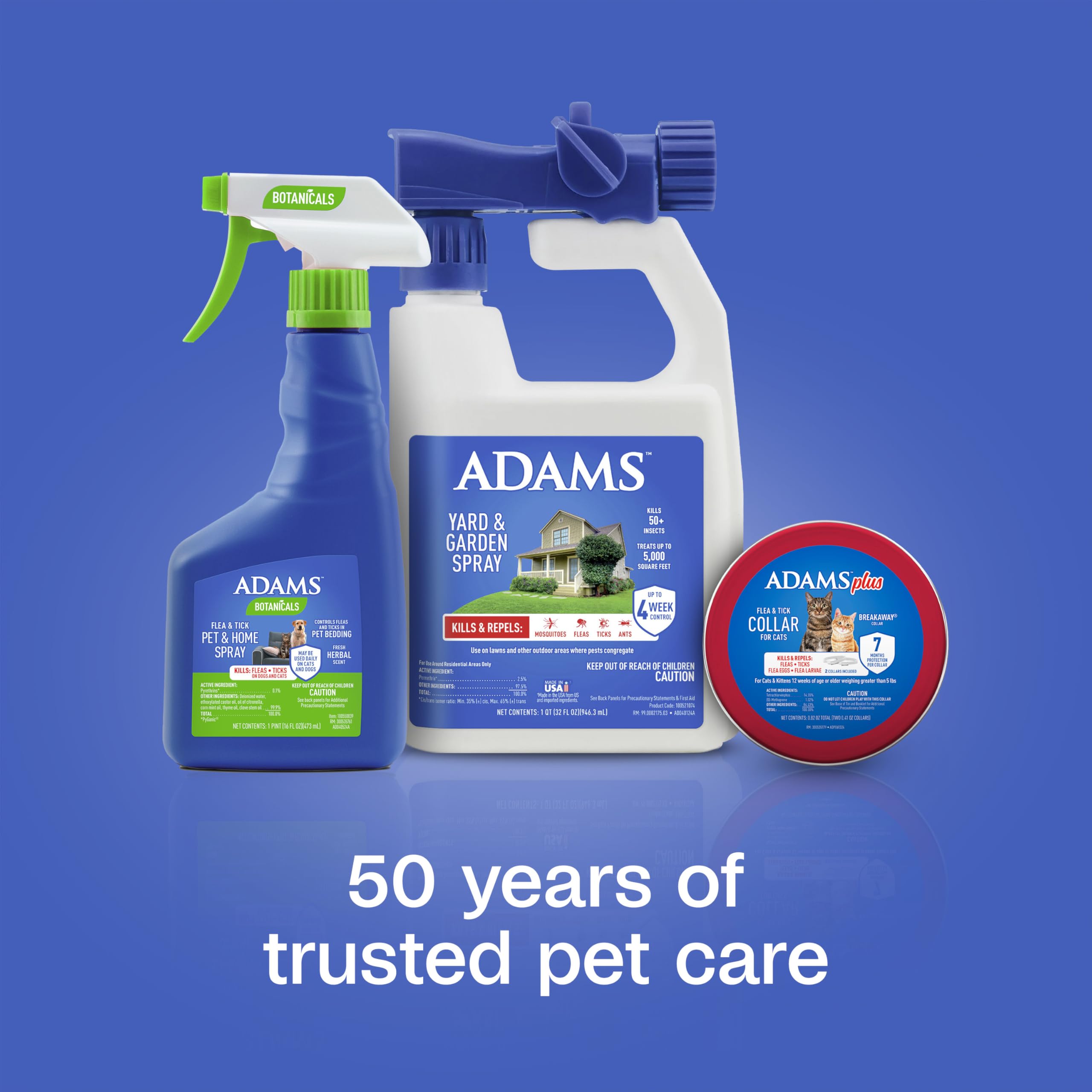 ADAMS Plus collar para gatos apto desde 12 semanas en adelante.