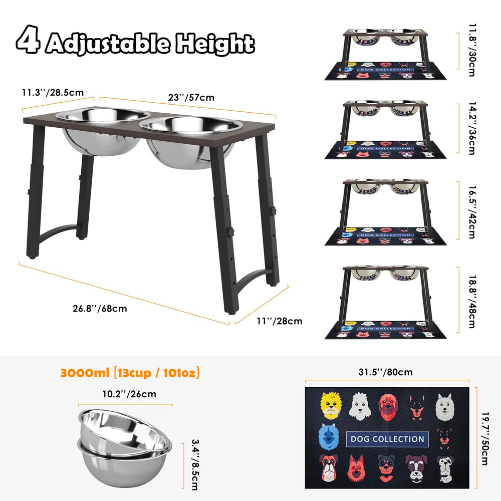 ADENGL base de metal resistente para una alimentación estable.