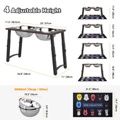 ADENGL base de metal resistente para una alimentación estable.