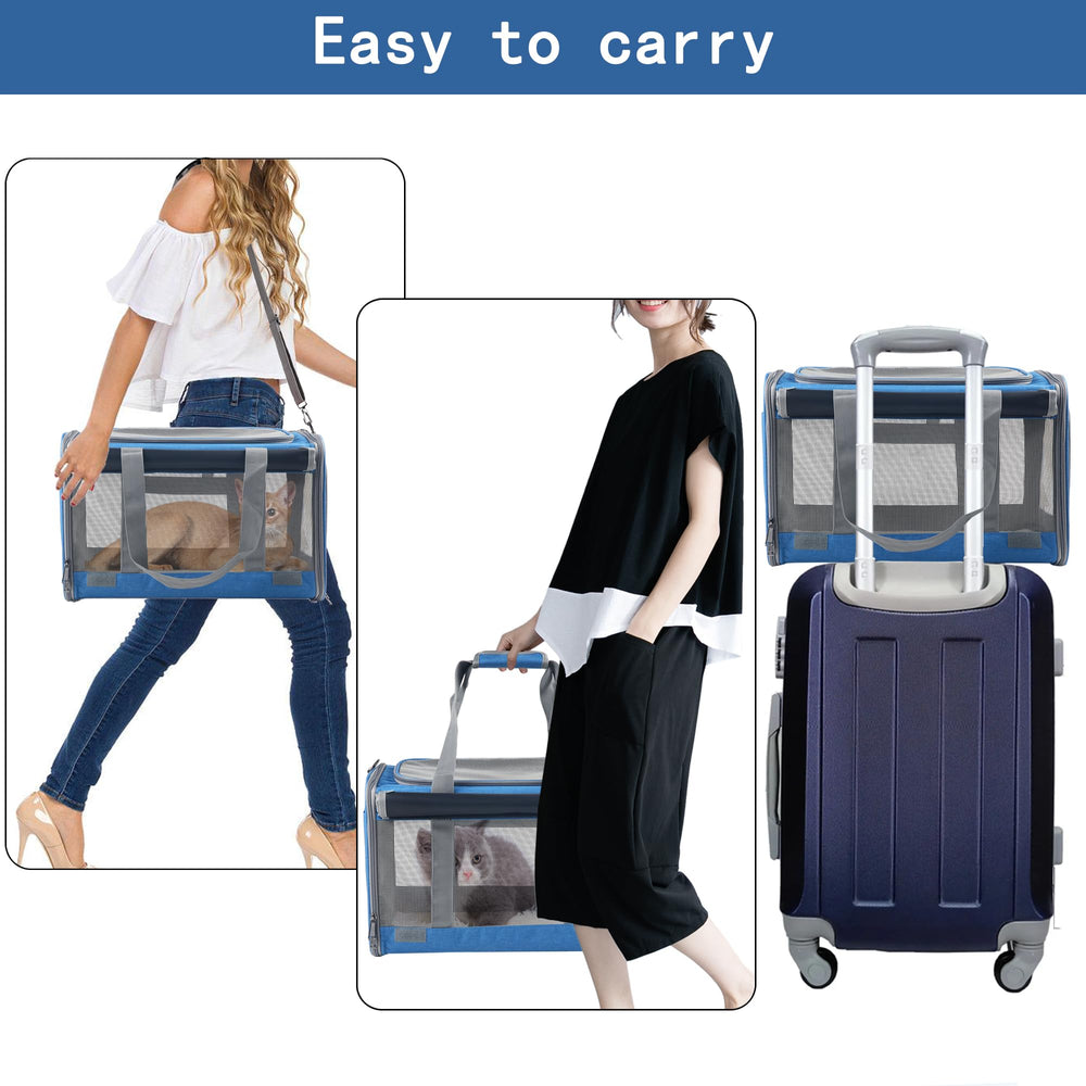 Adkyop transportin con correa de hombro ajustable para viajar.