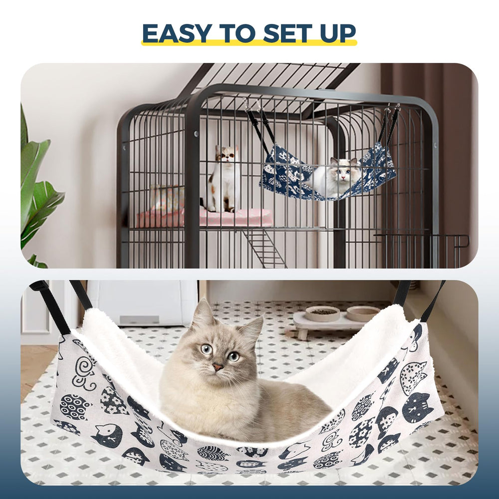 Admaison hamaca con estampado gatitos, añade estilo y comodidad