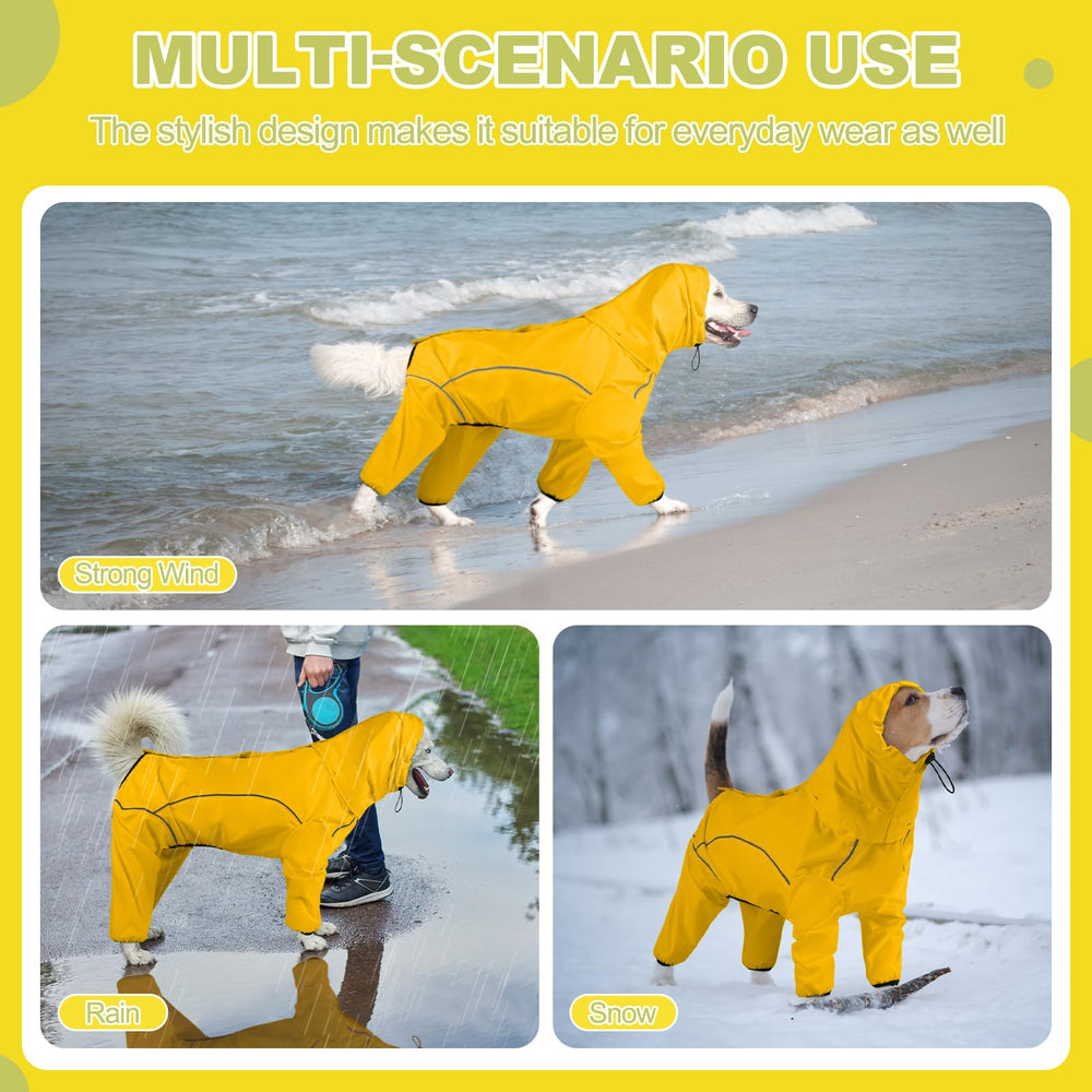 ADNIKIA talla amplia de capa para perro, adaptable a perros pequeños y grandes.