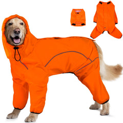 ADNIKIA perro capa lluvia impermeable protege al perro de la lluvia intensa.