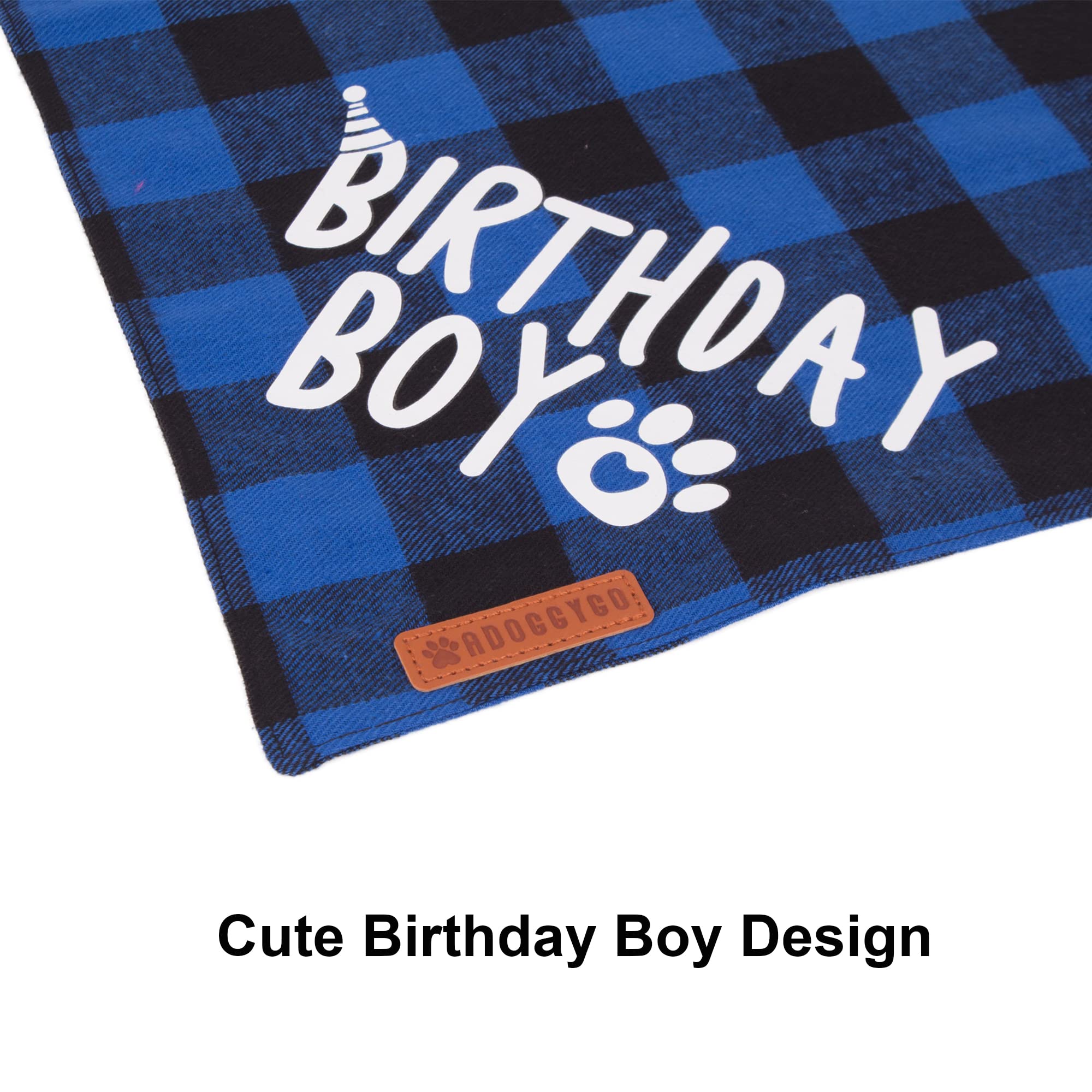 ADOGGYGO conjunto completo de cumpleaños para perro, ideal para fotos y fiesta