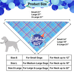 ADOGGYGO números de cumpleaños 0-8 para perro XL, fáciles de personalizar.