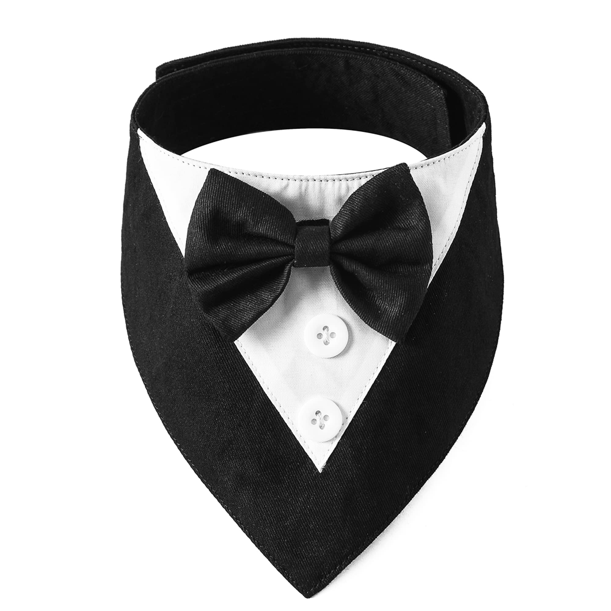ADOGGYGO smoking chien bandana noeud, look élégant pour mariage