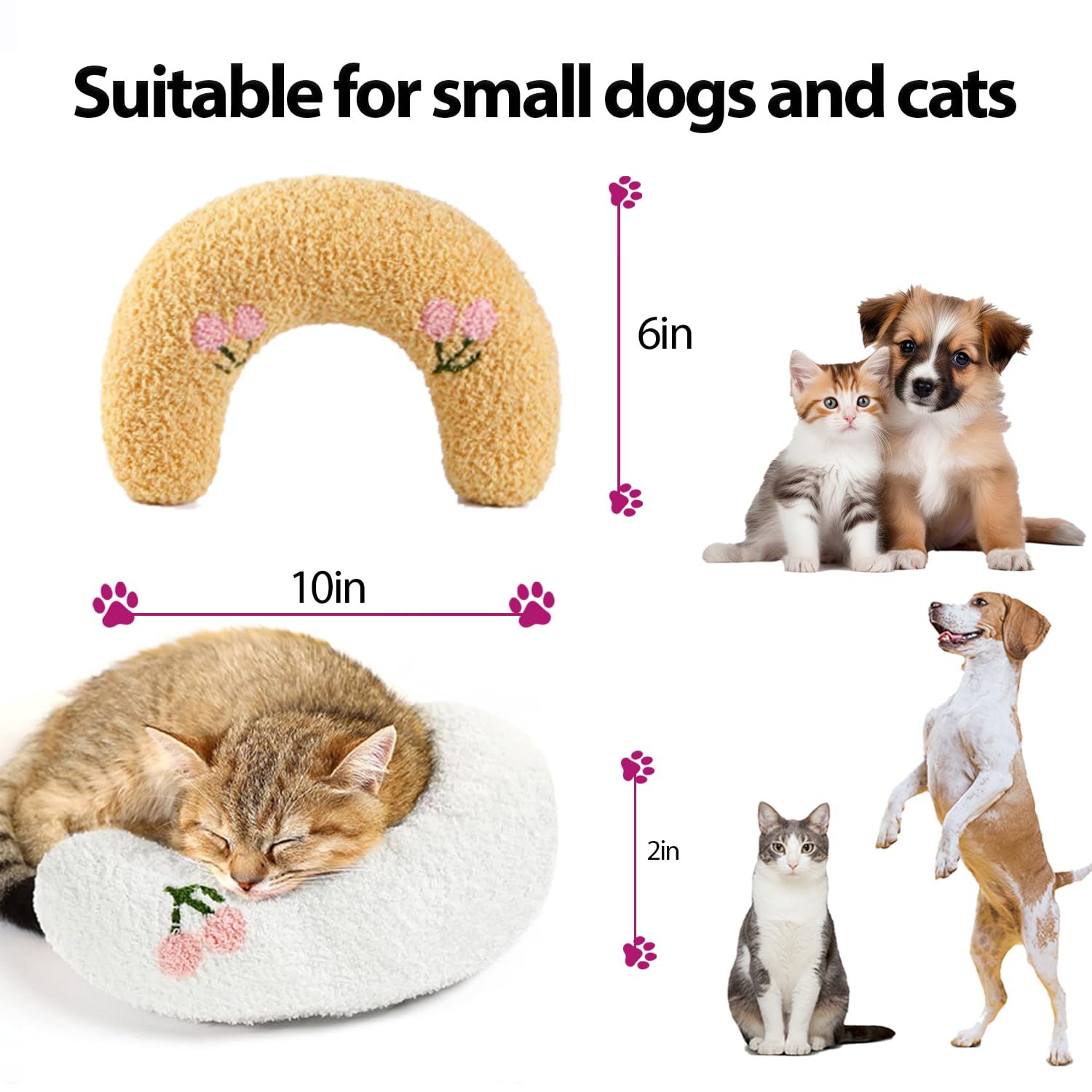 Almohada adopet lavable, lavado fácil para higiene diaria.