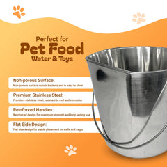 Advance Pet Products cubo con enganche anti-derrame para jaula y kennel.